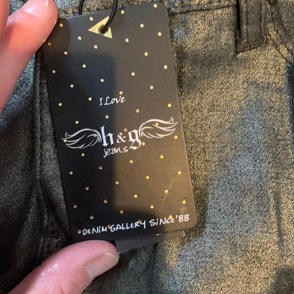 Metallic H&G jeans - Picture 2 of 3